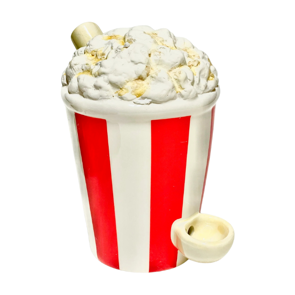 Ceramic Special Dry Hand Pipe / Popcorn